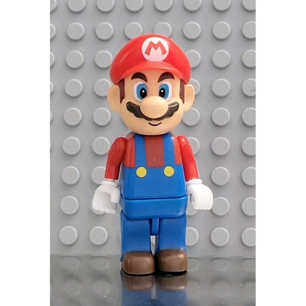 KNEX Super Mario Bros Mario Minifigure 2in Building Toy Action Figure